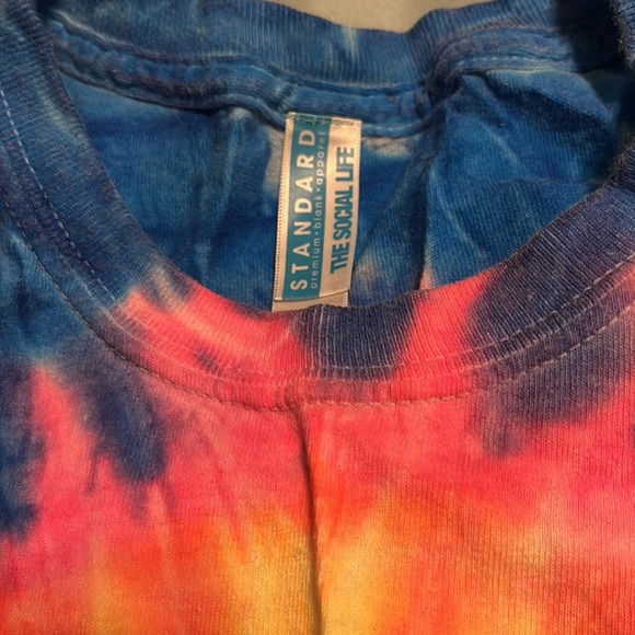 Tie dye ZTA muscle Tee - Picture 4 of 4